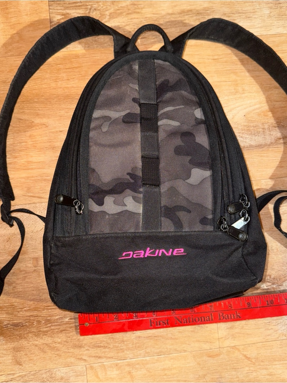 Dakine Garden Backpack Mini Bag Camo Small Daypack Pink Logo 13’ inch cute mini